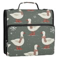 thumbnail image 5 of FORMRS Zipper Binder with Shoulder Strap 2-inch Ring 500 Sheet Capacity File Bag, Winter Goose, 5 of 5