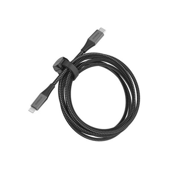 OtterBox - Lightning cable - 24 pin USB-C male to Lightning male - 6.6 ft - haunted hour - booted, Power Delivery support