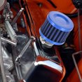thumbnail image 2 of Unique Bargains 4pcs Universal 12mm Blue Air Filter Cleaner Round Replaces for Motorcycle Car, 2 of 7