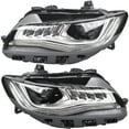 thumbnail image 4 of Mustrod For 2017-2019 Lincoln MKZ Left & Right LED Headlight Headlamp with AFS HP5Z13008F HP5Z13008E, 4 of 9