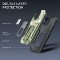 thumbnail image 4 of Funda MYBAT Stealth para iPhone 14 - Verde Camuflaje, 4 of 9