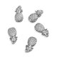 thumbnail image 1 of 40PCS, colgante de piña de acero inoxidable, etiqueta colgante hidráulica, accesorio colgante DIY, accesorio hecho a mano, 1 of 4