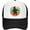 Black, variant on Vintage Penguin Mesh Baseball Cap, Adjustable Trucker Hat Snapback Classic Hat for Men Women