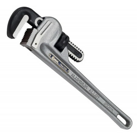 Genius Tools Aluminum Pipe Wrench, 460mmL(18