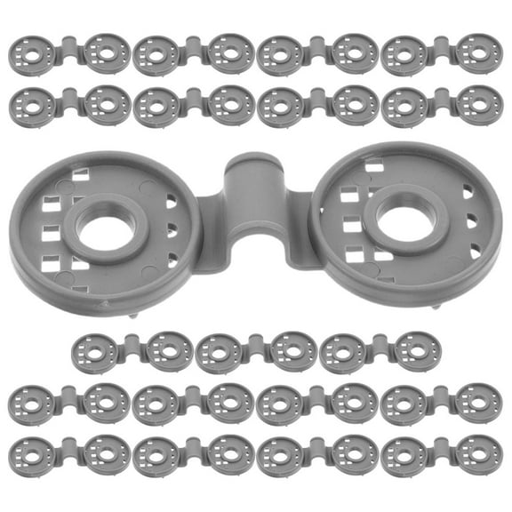 unbranded  40 Pcs Shade Net Clip Sunset Clips Fixing Snap Protection Sunshade Grey