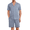Grey Blue, variant on Mens Pajamas Set Short Sleeve Sleepwear Button Down Soft Loungewear 2 Piece Pj Shorts Sets with Pockets