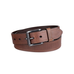 Genuine Dickies Men's Casual Brown Leather Work Belt