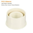 thumbnail image 4 of Uxcell Reducer Bushing Pipe Fitting Coupling Tube Adapter White 32x50mm 3, 4 of 5