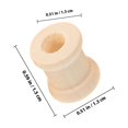 thumbnail image 2 of OULII 100Pcs Spools for Craft Activities and Model Making Wood Material, 2 of 5