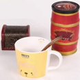 thumbnail image 5 of 4 Pcs Wooden Handmade Bowl and Spoon & 1 Pcs Tableware Household Smooth Wooden Bread Dish Tray, 5 of 5