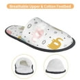 thumbnail image 3 of KLL Little Elephant Slippers for Women Men House Slip on Indoor Outdoor Bedroom Furry Fleece Lined Ladies Comfy Anti-Skid Rubber Hard Sole-Large, 3 of 8