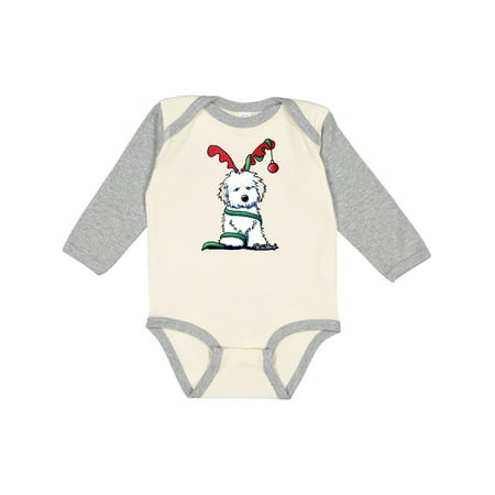 

Inktastic Christmas Havanese Gift Baby Boy or Baby Girl Long Sleeve Bodysuit