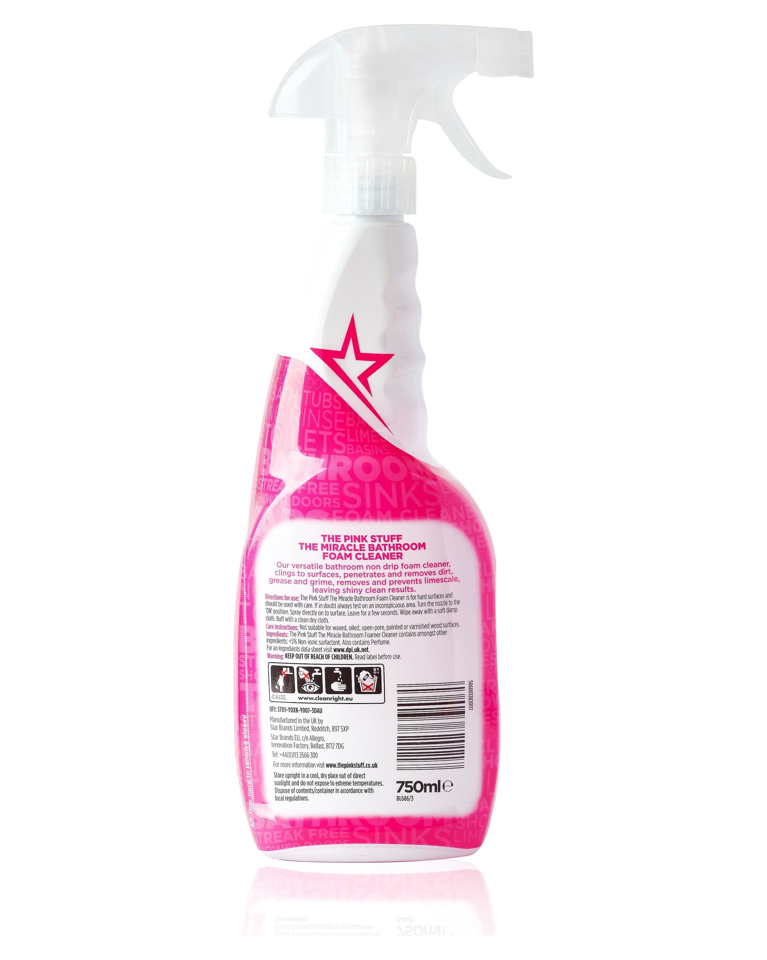 Bathroom cleaning made easy with The Power of Pink