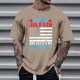 thumbnail image 1 of Tops para hombre, blusas y camisas de cuello redondo y manga corta para hombre, tops casuales de cuello redondo y manga corta con estampados especiales para hombre., 1 of 5