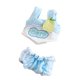 thumbnail image 5 of Juego de 2 chalecos de peluche para hacer tus propias muñecas, regalos educativos prácticos para cumpleaños, ropa para muñecas, trajes para muñecas de azul, 5 of 8