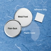 Badge-A-Minit 3" Metal Adhesive Button Back Sets - 250 Sets