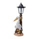 thumbnail image 2 of Escultura solar de jardín impermeable, lámpara decorativa, figura, estatua para parterre. 14CMX12CMX42CM, 2 of 9
