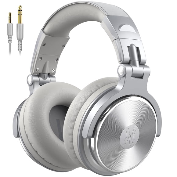 Auriculares OneOdio Studio Monitor & Mixing DJ Wired Plateados