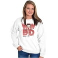 thumbnail image 5 of Retro Betty Boop Cartoon WWBD Funny Women Crewneck Sweatshirt Brisco Brands S, 5 of 6