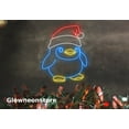 thumbnail image 4 of Glowneon Penguin Christmas Neon Sign, Penguin Led Sign, Penguin Wall Decor, Penguin Christmas Led, 4 of 5