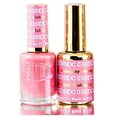 thumbnail image 2 of DND DC Pinks GEL POLISH DUO, Gel Lacquer 0.5 oz + Matching Nail Polish Color 0.5 oz, Daisy Nails (with bonus side Glitter) Made in USA (Mahogany (038)), 2 of 3