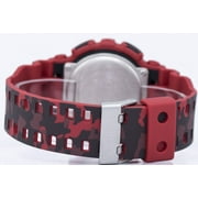 Casio G-Shock XL AnaDigi Camo Red/Blk