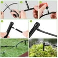 thumbnail image 4 of fastboy 50pcs Irrigation Drippers 13cm Adjustable Drip Emitters 360 Degree Water Drip Irrigation System Black, 4 of 6