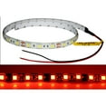 thumbnail image 2 of 2x Bright Red LED Light Strip Flexible Tape Backing 12V DC Universal Car Truck, 2 of 9