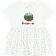 thumbnail image 3 of Inktastic I'm So Cute, I Must Be Bulgarian Sunflower Girls Baby Dress, 3 of 5