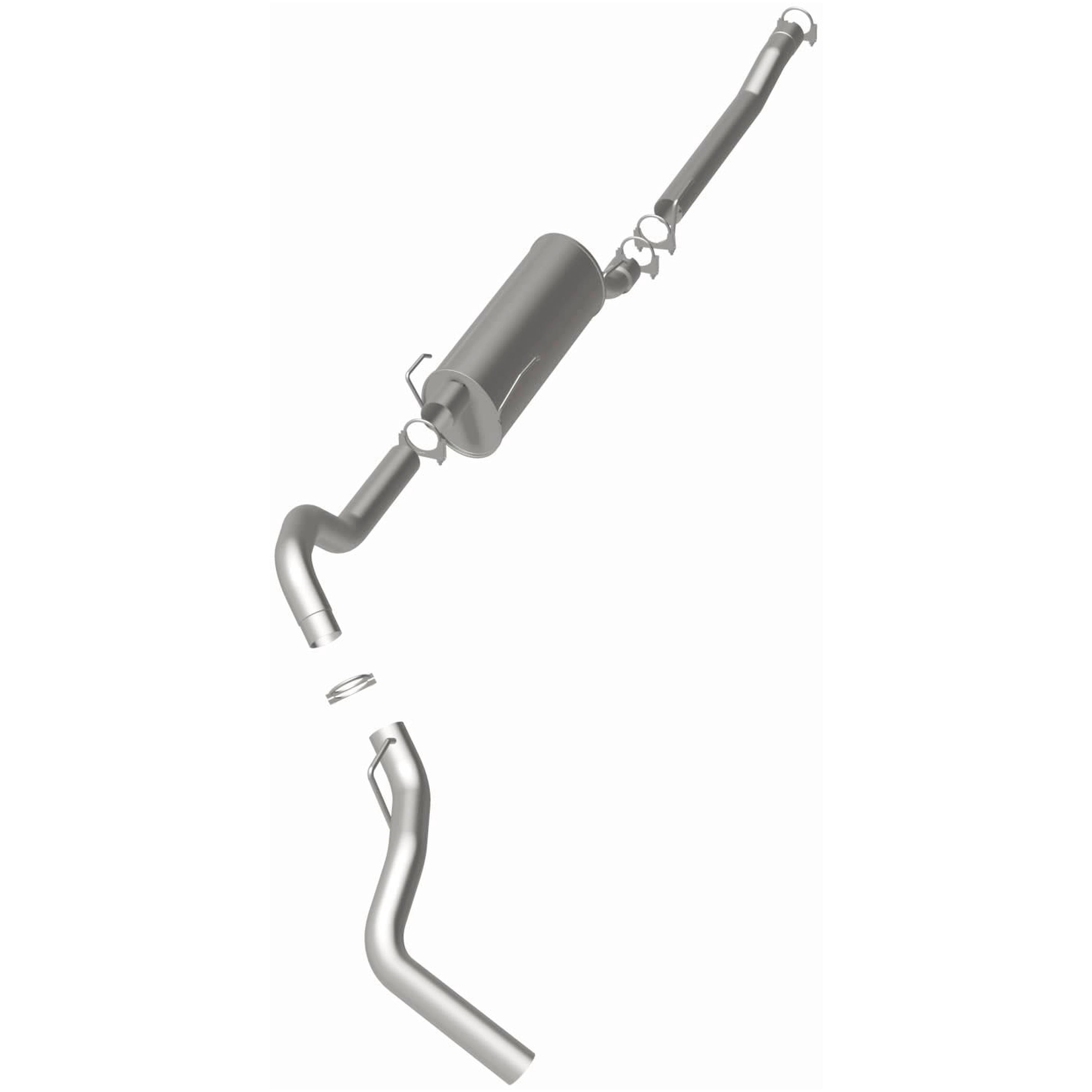 BRExhaust OE Replacement Exhaust System Kit 106-0525: Compatible with 2006-2008 Dodge Ram 1500 5.7L, 2006-2009 Dodge Ram 2500 5.7L, 2006-2008 Dodge Ram 3500 5.7L