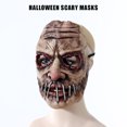 thumbnail image 3 of Máscara de terror sangriento de Halloween Simulación Máscara de mueca de terror Accesorios de disfraces complicados, 3 of 4