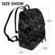 thumbnail image 2 of Disketp Black Poker Mochila de Cuero para Mujer, Bolso de Espalda Antirrobo con Estilo para Viaje, Trabajo y Uso Diario, 2 of 4