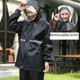 thumbnail image 1 of Trabajadores de saneamiento de servicio impermeables para hombres y mujeres, ropa impermeable reflectante eléctrica de cuerpo completo para motocicletas, 1 of 4