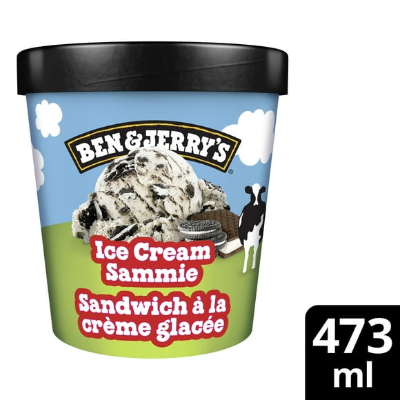 Ben & Jerry's Ice Cream Sammie Ice Cream, 473 mL