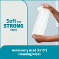 thumbnail image 5 of Medline ReadyFlush SELECT Flushable Adult Cleansing Body Wipes, Unscented, 8 x 10In, 576 Count, 5 of 7