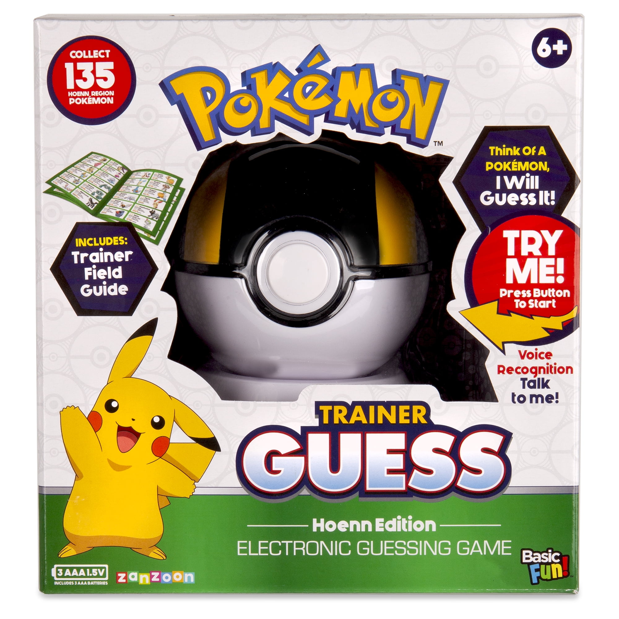 Pokemon Trainer Guess-Ash's Adventures électronique Guessing Game 