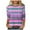 Hot Pink, variant on 3/4 Sleeve T Shirts For Women Classic Stripe Print Casual Crew Neck Tunic Tops Business Casual 2025 Fall Blouses Pullover Outfits