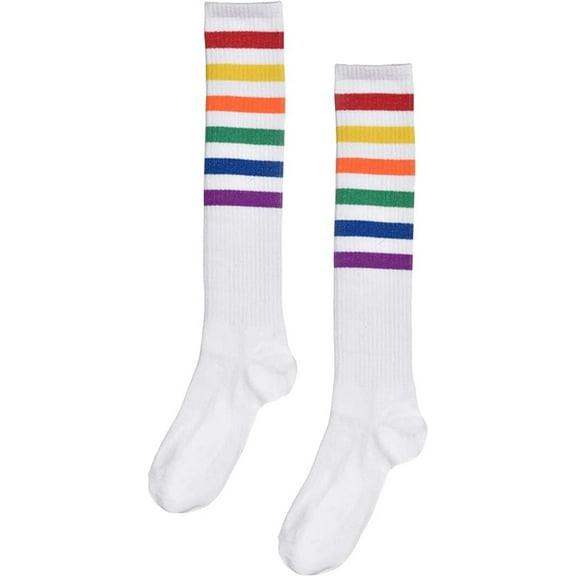 Rainbow Knee Socks - Adult