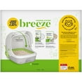thumbnail image 2 of Purina Tidy Cats Breeze Cat Litter Box System Starter Kit, Hooded Breeze Cat Litter System with 4 Cat Pads & 1 Bag of Cat Litter Pellets, (Pack of 2), 2 of 5