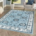 thumbnail image 4 of JONATHAN Y MODERN PERSIAN 5 x 8 Area Rug, Cherie French Cottage - Blue/Cream, MDP505A-5, 4 of 12
