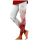 thumbnail image 1 of MKLEKYY leggins deportivos mujer Pantalones de Yoga estampados rojos informales para mujer Leggings, 1 of 3