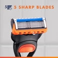 thumbnail image 4 of Recambios para cuchillas de afeitar Gillette Fusion 5 para hombre, 10 o 2 unidades, 4 of 8