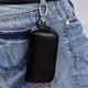 thumbnail image 2 of Estuche para llaves de cuero Estuche para llaves de coche con doble cremallera Cartera para llavero para hombres y mujeres (negro), 2 of 5