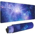 thumbnail image 1 of Galaxy XL Desk Mouse Pad, Nebula Galaxies in Space Extended Large Gaming Mousepad Desktop, Big Long Desk Mat Makeup for Laptop, Keyboard, Computer for Decor Women Office (Blue Purple, XL 31.5*11.8 In), 1 of 5