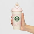 thumbnail image 2 of Starbucks Japan Exclusive SAKURA Reusable Cup 473ml + Drink Hole Cap - Tokyo Sakura Mall, 2 of 4
