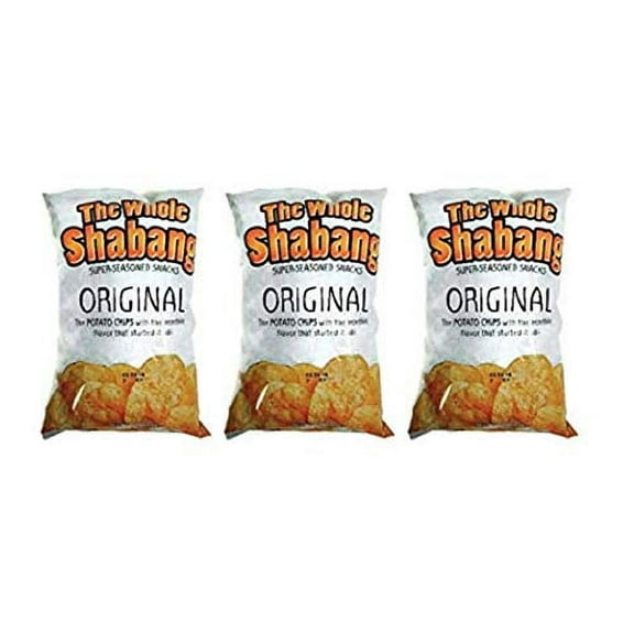 The Whole Shabang Potato Chips - 6 oz. Bag (Original, 3 Pack)