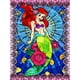 thumbnail image 1 of (A3633) Serie Dibujos Animados Sirena Ariel Llena Diamantes Resina 30*40CM, 1 of 9
