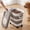 Brown, variant on Foldable Rice Storage Container with Wheels, Airtight Grain Bin for Flour and Pet Food, Space-Saving Pantry Organizer