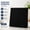 Black, variant on Solid Windowpane Terry Dishcloth Set, 12x12 Inches, Robin's Egg Blue, 6 Pack, Absorbent Kitchen Cleaning Cloths