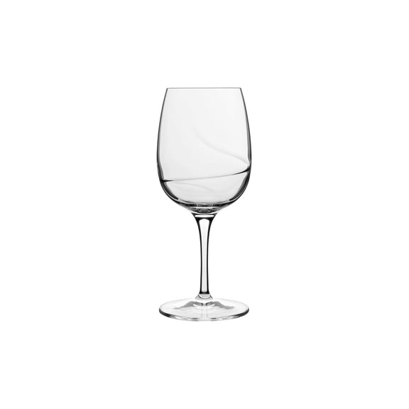 Luigi Bormioli Aero 11 oz White Wine Glasses, Set of 6, Clear